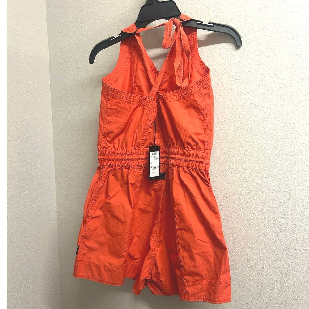 NWT G-Star Raw Paprika Red Romper Sleeveless Summer Playsuit Size S